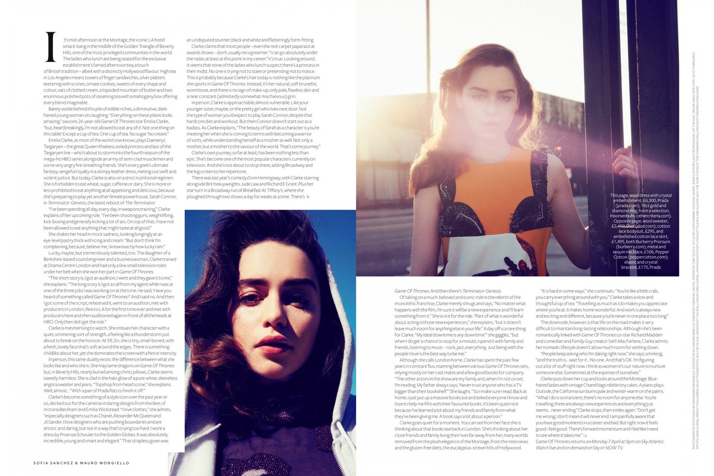 Emilia Clarke  Photoshoot